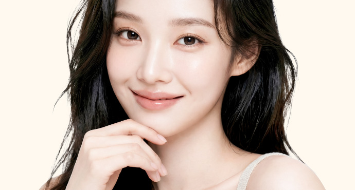 사진에서 눈밑이 먼저 보이지 않음